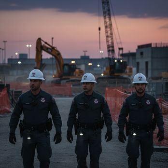 Ghost Security - Ghost Unarmed Officers at a Construction Site - Security Services Near Me - Los Angeles, California Ghost Security - Ghost Unarmed Officers at a Construction Site - Security Services Near Me - Los Angeles, California