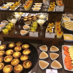 Epic desserts served during a conference.