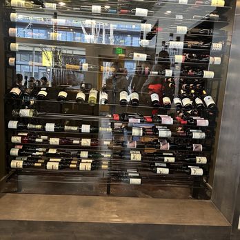 Lorena - Wine selection wall - Southern Near Me - Oklahoma City, Oklahoma