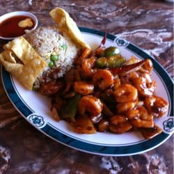 Hong Kong House & Lounge - Kung Pao Shrimp w/Pork Fried Rice