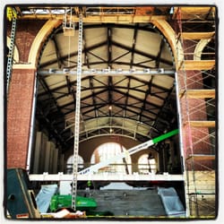 The Classic Center - Expansion under construction.