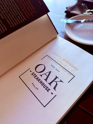 Oak Steakhouse by null