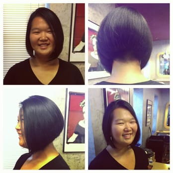 Grapevine Hair Studio - The results of the cut! - Hair Salons Near Me - Baltimore, Maryland Grapevine Hair Studio - The results of the cut! - Hair Salons Near Me - Baltimore, Maryland