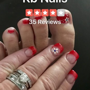 Kb Nails - I got my pedicure 3 weeks ago but got the nails to match today! Looks great! - Nail Salons Near Me - Medford, Oregon Kb Nails - I got my pedicure 3 weeks ago but got the nails to match today! Looks great! - Nail Salons Near Me - Medford, Oregon