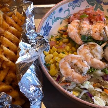 Heritage Eats - Waffle fries, taco, shrimp - Salad Near Me - Napa, California