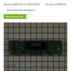 Control panel