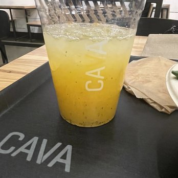 CAVA - Pineapple apple drink - Mediterranean Near Me - Columbia, Maryland CAVA - Pineapple apple drink - Mediterranean Near Me - Columbia, Maryland