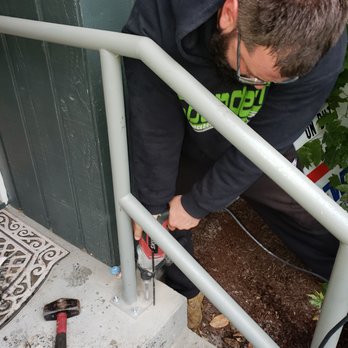Weld-Tech Fabrication - Rail installation in local business. - Metal Fabricators Near Me - Rochester, Washington Weld-Tech Fabrication - Rail installation in local business. - Metal Fabricators Near Me - Rochester, Washington