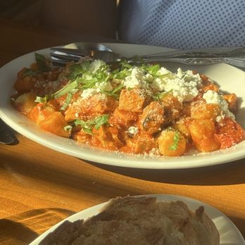 Quartino Ristorante - I think this is Gnocchi - Italian Near Me - The Colony, Texas Quartino Ristorante - I think this is Gnocchi - Italian Near Me - The Colony, Texas