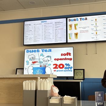 Duet Tea - Menu - Bubble Tea Near Me - Fremont, California