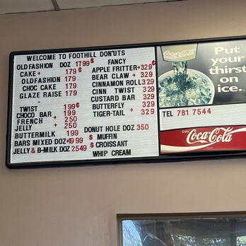 Foothills Donuts - Bakeries Near Me - Roseville, California