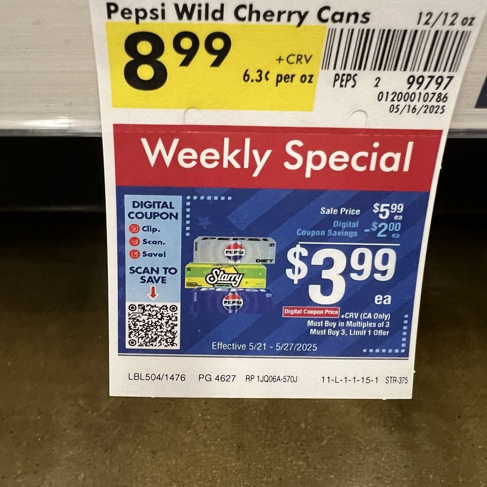 Yes, I did buy three items, but this coupon wasn't honored