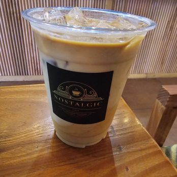 Nostalgic Cafe - Iced Latte - Coffee & Tea Near Me - Pasadena, California