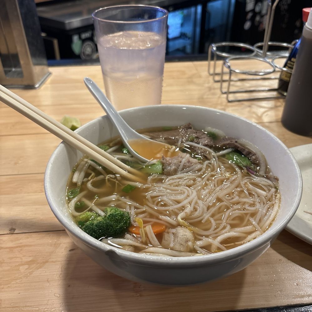 Pho 20 - Pho with brisket, flank steak, and rare steak and added vegetables. - Vietnamese Near Me - Avon, Colorado Pho 20 - Pho with brisket, flank steak, and rare steak and added vegetables. - Vietnamese Near Me - Avon, Colorado
