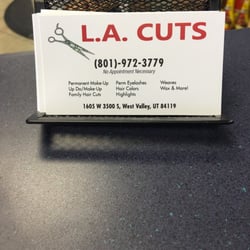 LA Cuts - Business Card and Contact Info
