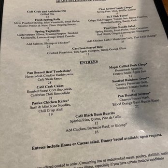 West End Cafe - Dinner menu - New American Near Me - Winston Salem, North Carolina West End Cafe - Dinner menu - New American Near Me - Winston Salem, North Carolina