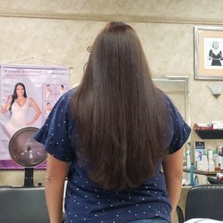Salon Cipolla - Great blow out, amazing results. Would you believed this is curly hair?