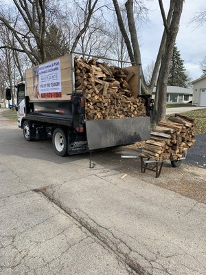 We Deliver! - Call today for all firewood needs! We are ready to stock it for you!