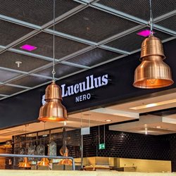 Lucullus Nero - Storefront....Just past the large duty free shop on way to terminal z