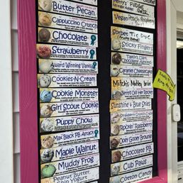 So many homemade yummy flavors and plenty of choices with peanut butter for all those pb lovers out there So many homemade yummy flavors and plenty of choices with peanut butter for all those pb lovers out there