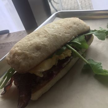 Table 33 - Husky sandwich added bacon - Breakfast & Brunch Near Me - Dayton, Ohio