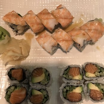 Sushi In Joy - Ichi roll (top) seattle roll (bottom) - Sushi Bars Near Me - Bellevue, Washington