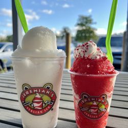 Jeremiah's Italian Ice - Jeremiah's treat with my little dude. Their lemon Italian ice is perfect. It's all I need. Got it free with my rewards too!