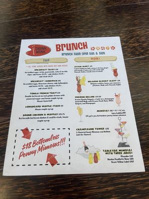Menu photo 4 The Drunk Munk Scottsdale, AZ
