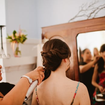 A.N. Artistry - Maria putting on the finishing touches! - Makeup Artists Near Me - San Francisco, California