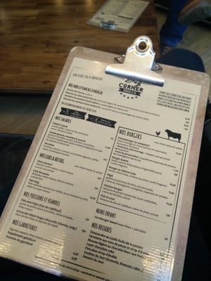 Menu photo 1 Big Corner Paris, 75