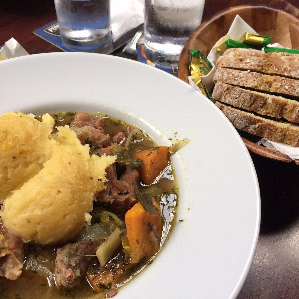 The Brazen Head - Irish stew with brown bread. - Pubs Near Me - Dublin, D The Brazen Head - Irish stew with brown bread. - Pubs Near Me - Dublin, D