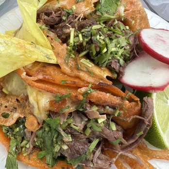 Birrieria Villalobos - Two Quesataco Dorado - Food Trucks Near Me - Van Nuys, California