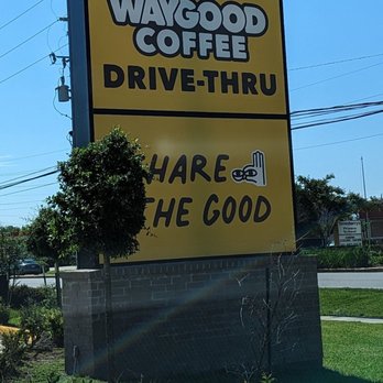 Waygood Coffee - Supposes to be "Share The Good", not hare he good. Can't help bush placement. - Coffee & Tea Near Me - Pearland, Texas Waygood Coffee - Supposes to be "Share The Good", not hare he good. Can't help bush placement. - Coffee & Tea Near Me - Pearland, Texas