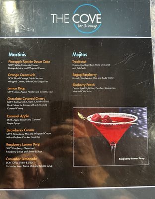 Menu photo 3 The Cove Bar & Lounge Laughlin, NV Menu photo 3 The Cove Bar & Lounge Laughlin, NV