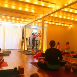 Newtown Yoga Center - Tammy Gruber teaching a Yoga Tune Up (R.) workshop