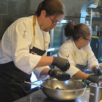 Trinchero Napa Valley - watching the chefs prepare the food - Wineries Near Me - St Helena, California Trinchero Napa Valley - watching the chefs prepare the food - Wineries Near Me - St Helena, California