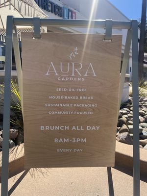 Menu photo 7 Aura Gardens Carlsbad, CA