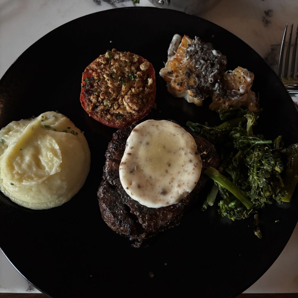 Bourbon Steak - I put together an amazing plate with my steak and all the sides. Absolutely loved it. - Steakhouses Near Me - San Francisco, California Bourbon Steak - I put together an amazing plate with my steak and all the sides. Absolutely loved it. - Steakhouses Near Me - San Francisco, California