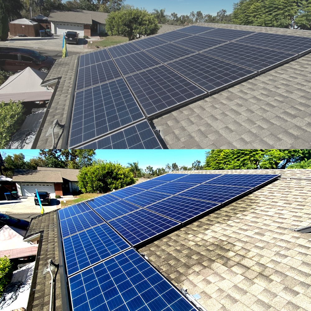 Slide of First Class Roof Cleaning