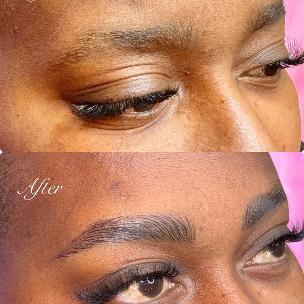 Beauty Full Brows - Day one - Permanent Makeup Near Me - Torrance, California