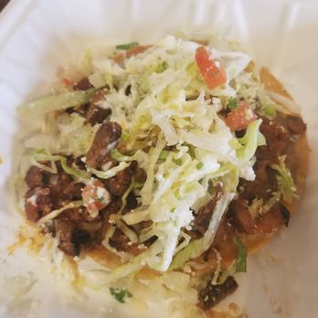 La Casa de Julia - Al pastor tostada - Tacos Near Me - Woodside, New York