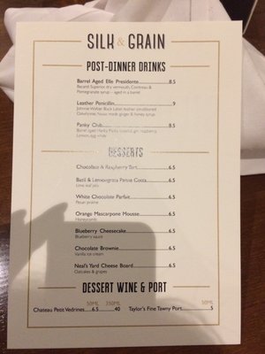 Menu photo 3 Silk & Grain London, XGL