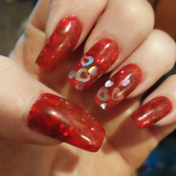 Cute Nails - Valentines day - Nail Salons Near Me - Conroe, Texas Cute Nails - Valentines day - Nail Salons Near Me - Conroe, Texas