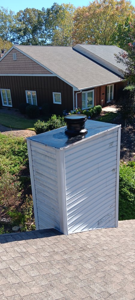 Slide of Drain rite gutter cleaning