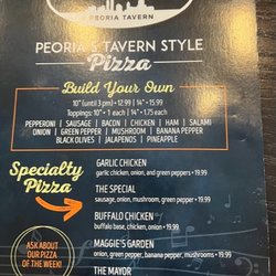 Jacks On Adams - Jack's Menu 1