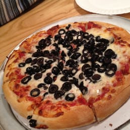 Olive pizza...so good Olive pizza...so good
