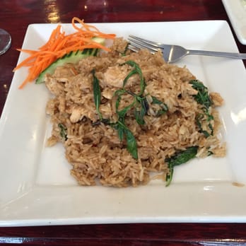 Amarin Thai Cuisine - Spicy thai basil fried rice - Thai Near Me - Mountain View, California