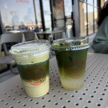 Homeboy Coffee - Corn cream Matcha & Matcha yuzu tonic - Coffee & Tea Near Me - Artesia, California Homeboy Coffee - Corn cream Matcha & Matcha yuzu tonic - Coffee & Tea Near Me - Artesia, California