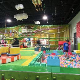 The play area