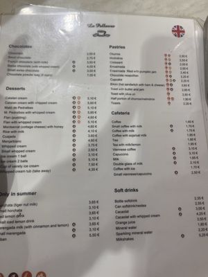 Menu photo 3 La Pallaresa Barcelona, B